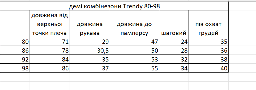 Демісезонний дитячий комбінезон "Trendy", сірий trendy_print8 фото