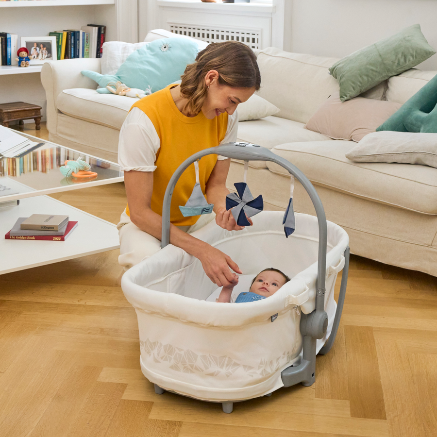 Ліжечко-стільчик 5 в 1 Chicco Baby Hug Pro 87076.14 фото