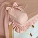 Пеленальний матрацик з рюшем Пудра 110-MS5151719 фото 4