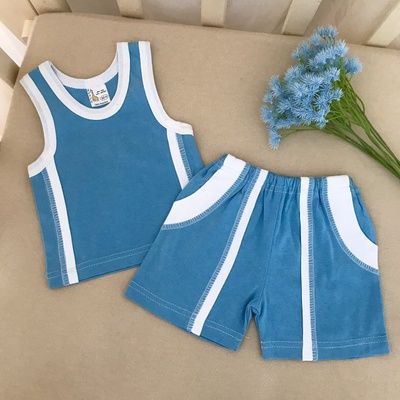 Костюм BetiS "Лунтік" Хлопчик Майка,шорти Блакитний Кулір 27683030 Зріст 62 19047 фото