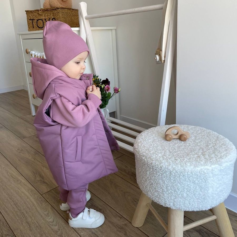 Набір: Жилетка Oversize "Rose" + Комбінезон "Base" Wild Rose 4465815819101682 фото