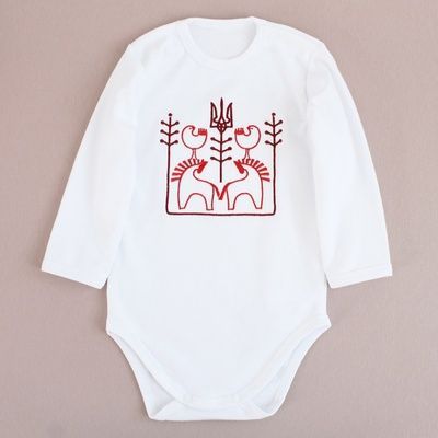 Боді з сучасним&nbsp;етнічним орнаментом Воля 35650 фото