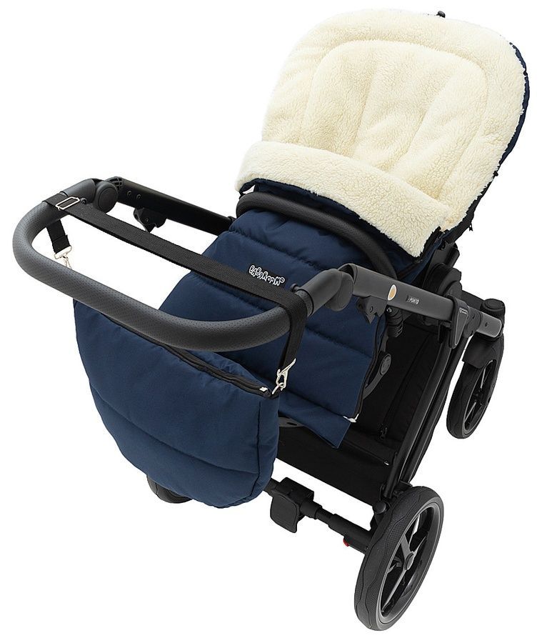 Зимовий конверт Babyroom Wool N-20 navy blue темно-синій 626134 фото