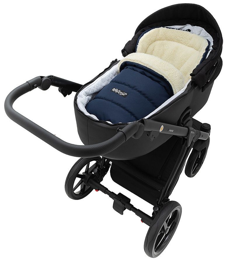 Зимовий конверт Babyroom Wool N-20 navy blue темно-синій 626134 фото