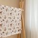 Плед муслін на хутрі Teddy Лісові звірі 7023497 фото 2