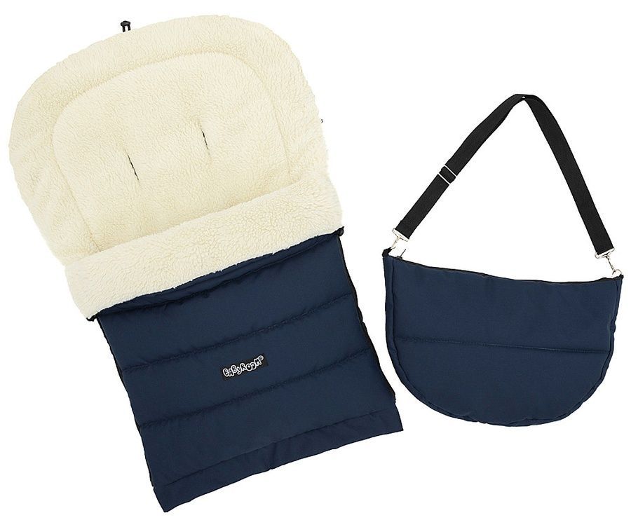 Зимовий конверт Babyroom Wool N-20 navy blue темно-синій 626134 фото