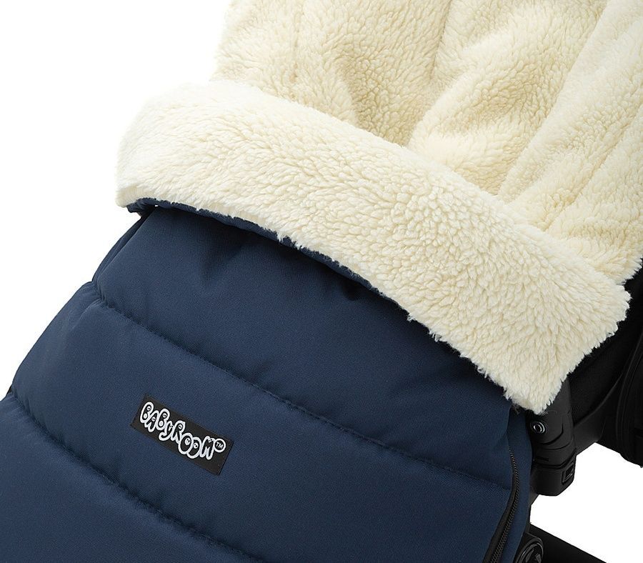 Зимовий конверт Babyroom Wool N-20 navy blue темно-синій 626134 фото