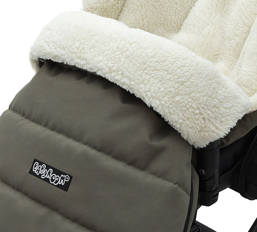 Зимовий конверт Babyroom Wool N-20 хакі 680590 фото