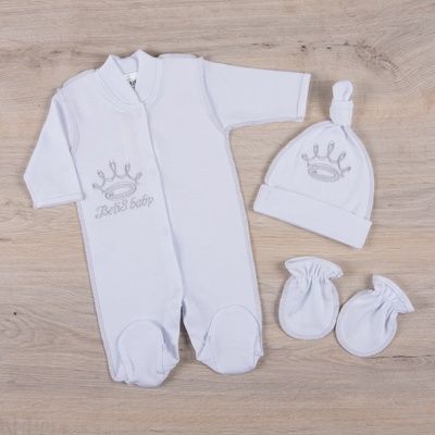 Чоловічок BetiS "BetiS baby" Білий Інтерлок 27082271 Зріст 56 20712 фото