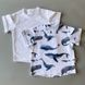 Набір футболок "Whales+White" 3624915730721633 фото 1