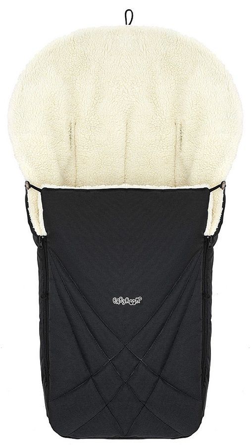Зимовий конверт Babyroom Wool N-8 black чорний 626123 фото