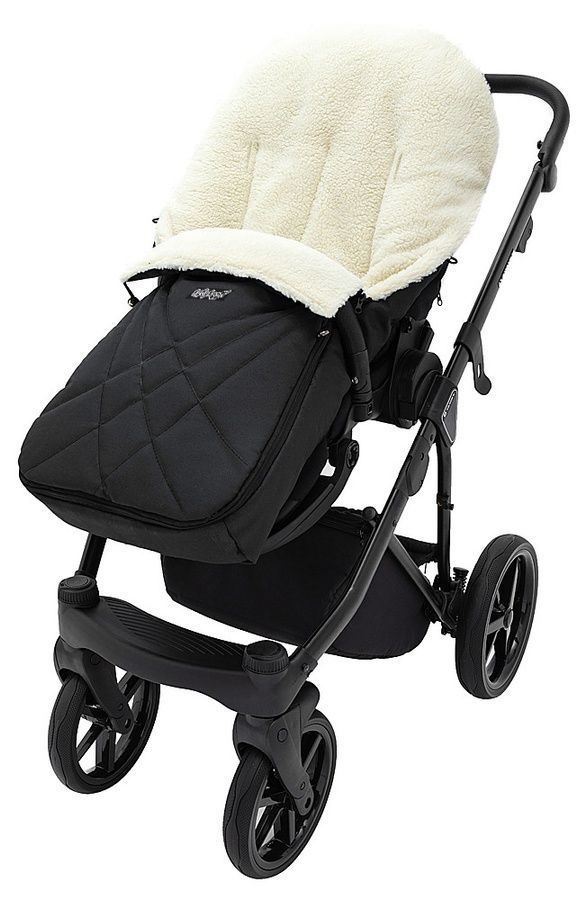 Зимовий конверт Babyroom Wool N-8 black чорний 626123 фото