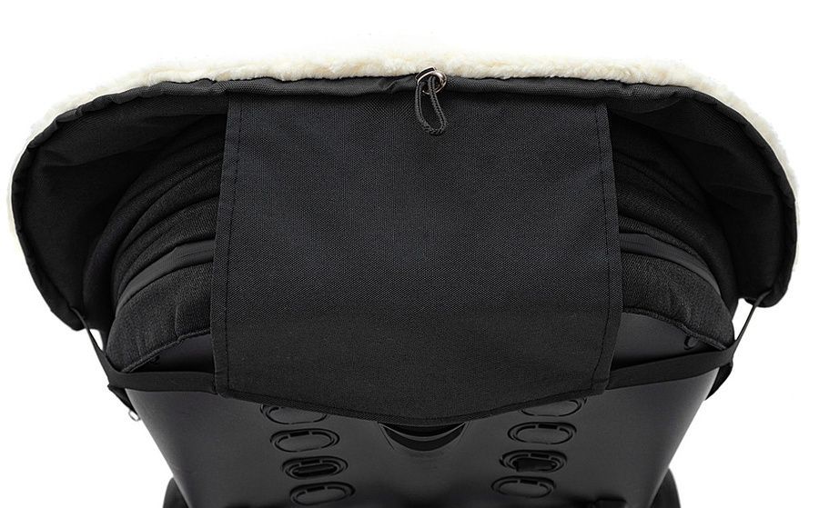 Зимовий конверт Babyroom Wool N-8 black чорний 626123 фото