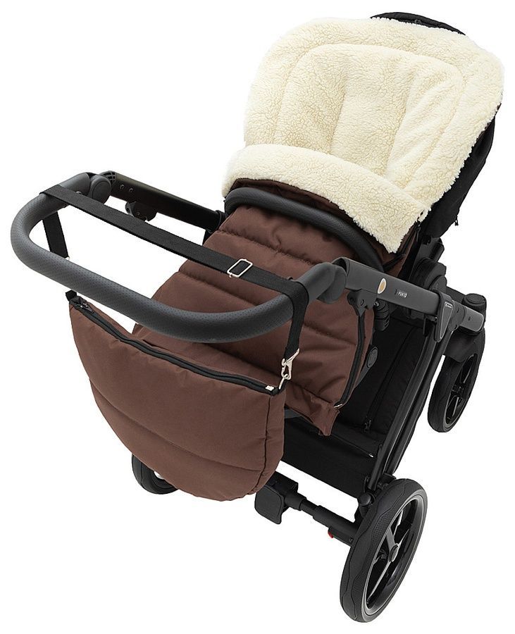 Зимовий конверт Babyroom Wool N-20 chocolate шоколад 626136 фото