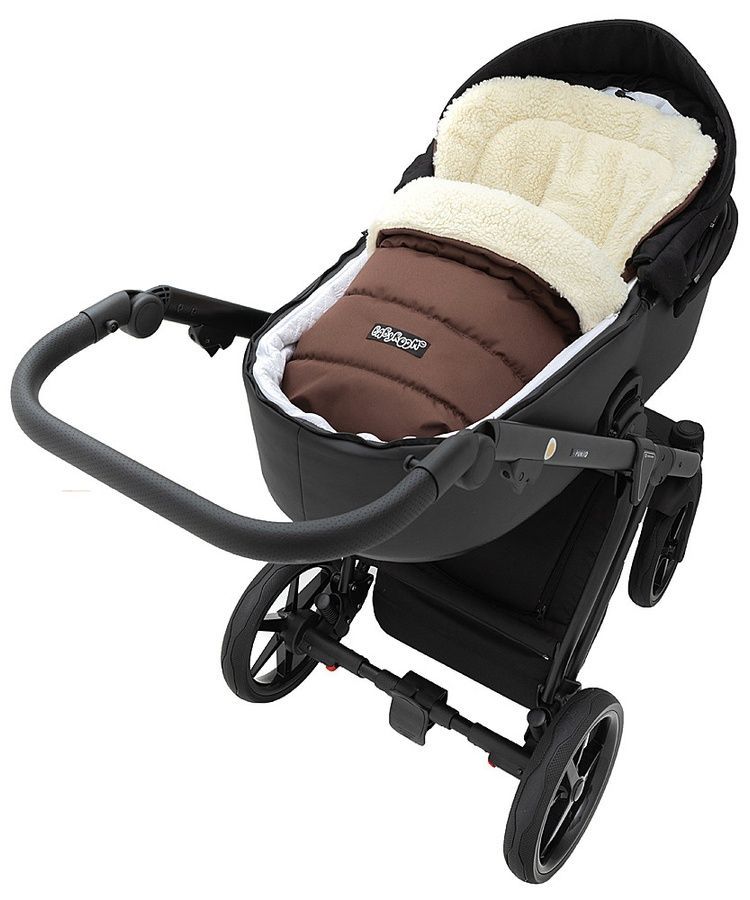Зимовий конверт Babyroom Wool N-20 chocolate шоколад 626136 фото