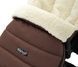 Зимовий конверт Babyroom Wool N-20 chocolate шоколад 626136 фото 9