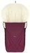 Зимовий конверт Babyroom Wool N-8 bordo бордовий 626125 фото 2