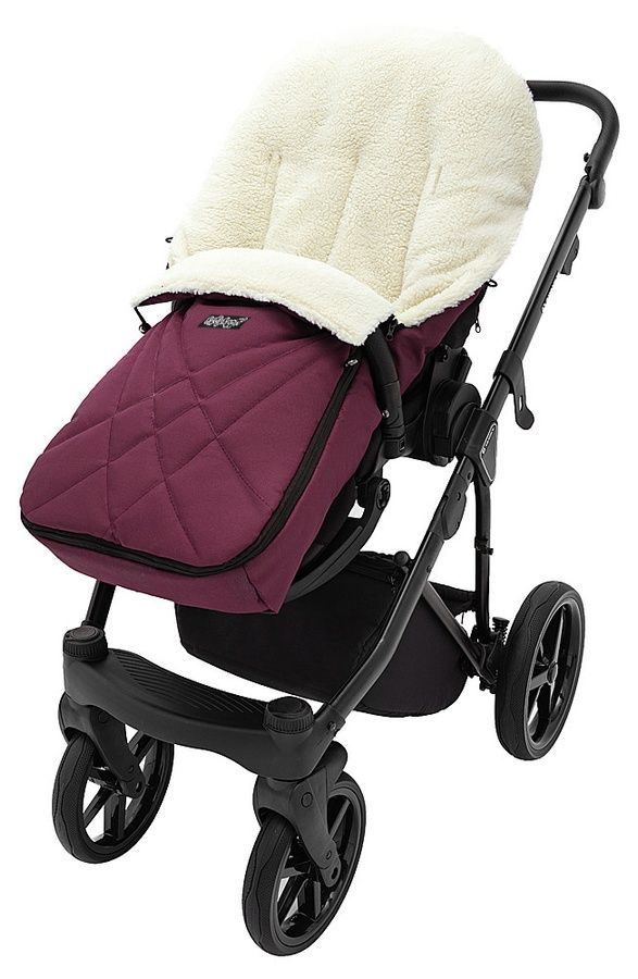 Зимовий конверт Babyroom Wool N-8 bordo бордовий 626125 фото