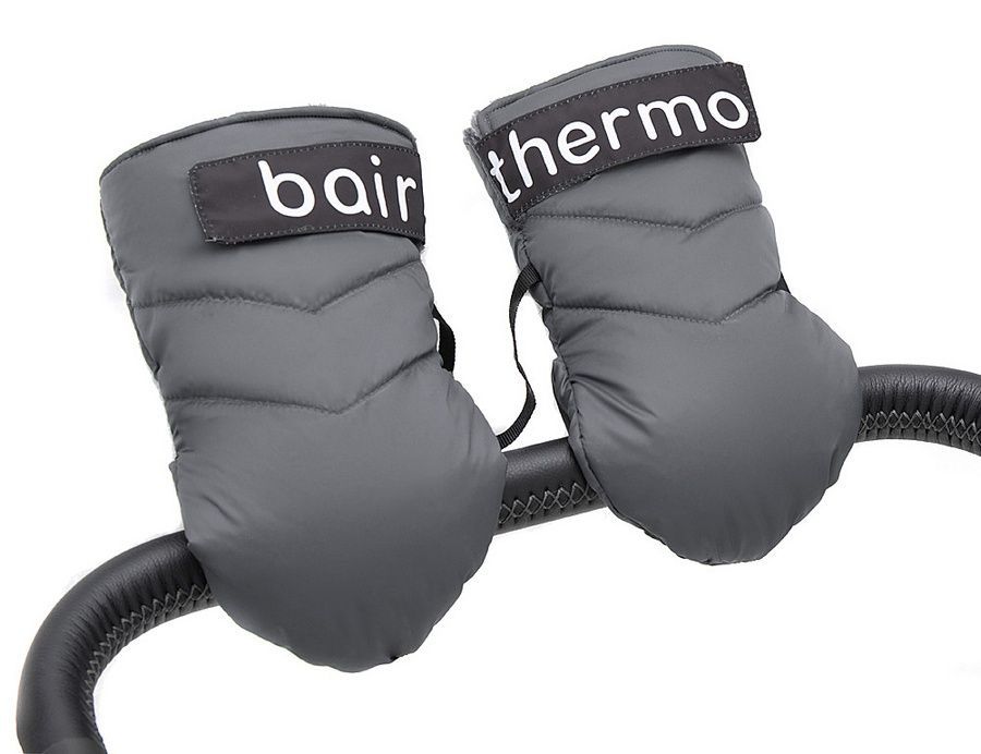 Рукавиці Bair Thermo Mittens smoke graphite графіт 626112 фото